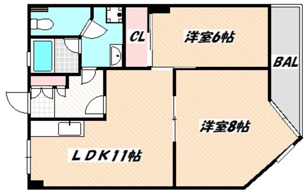 南行徳駅 徒歩5分 3階の物件間取画像